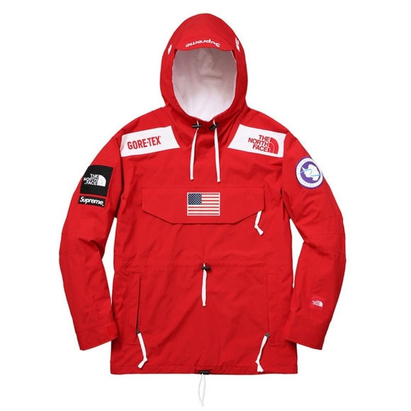 COPY - Supreme The North Face Trans Antarctica Expedition Pullover Jacket - Red - Picture 1 of 8